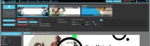 Animated welcome message slide created in ComSlider for Docebo LMS